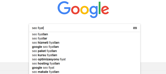 uzun kuyruklu anahtar kelimeler